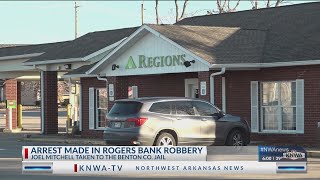 Police respond to attempted bank robbery in Rogers; suspect in custody