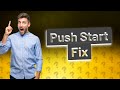 What does it mean when a push start wont start?