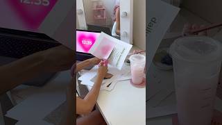 making a vision board 🌸 #aesthetic #aestheticvlog
