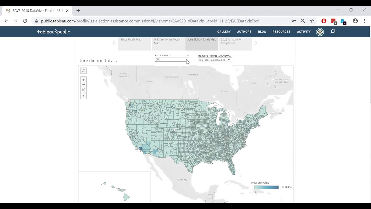 Using The 2018 Eavs Data Visualization Youtube