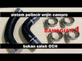 sistem pelincir enjin CAMPRO. bukan salah OCH ( part 1/2 )