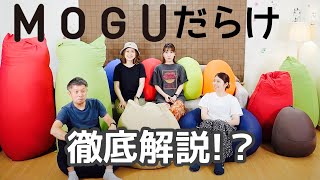 【MOGU派？yogibo派？】違いや座り心地は？いっぱい集めてみんなで座ってみた！パウダービーズクッション