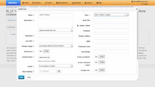 E-Reserves 3: Adding or Reusing Items in a Course