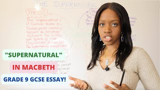 How To Write The Perfect Macbeth GCSE Essay On The Theme Of “Supernatural” | 2024 GCSE English Exams