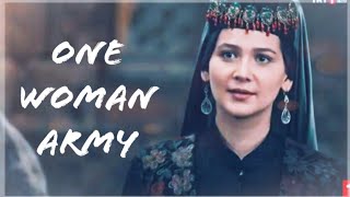 ONE WOMAN ARMY ft ASLIHAN HATUN || DIRILIS