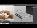 3DsMax Tutorials, Learn 3D Modeling a Vintage Furniture from Scratch in 3dsmax ( Part 1)