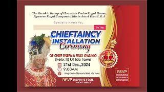 Chieftaincy Installation