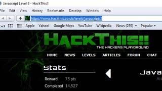 Hackthis Javascript Level 3