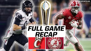 No. 1 Alabama Continues CFP Dominance With Win Over No. 4 Cincinnati | CFP Semifinals CBS Sports HQ