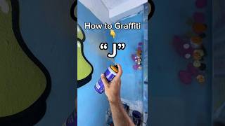 How to easy graffiti letter “J” 👈#graffiti