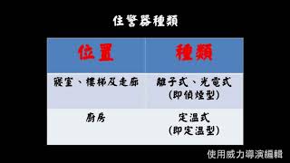 關山分隊爐火烹調暨住警器防火宣導