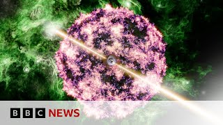 Scientists discover cause of brightest-ever burst of light | BBC News
