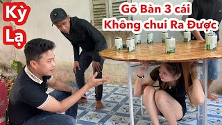 Tại Sao Gõ Bàn 3 Cái Chui Ra Không Được / Mẹo Cực Hay Trên Bàn Nhậu Không Ai Biết