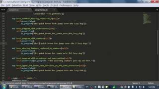 Get Good at Python Programming - Problem #4 - Pangram (Solution)
