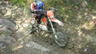 Enducross-Activ - Bobbio09 - Enduro Blocksteinrinnenauffahrt von Tom