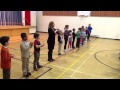 Learning O'Canada in Sign Language from Dana's Class