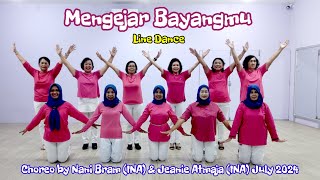 Mengejar Bayangmu Line Dance - Choreo Nani B & Jeanie A - by Melody Line Dance Gombong