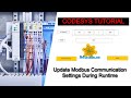 Codesys Modbus TCP Master | Reconfigure Modbus Communication Settings During Runtime