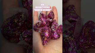 Taste Test Hershey’s Kisses “Rainbow Brownie” #review #tastetest #hersheyskisses #food #newfinds