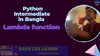 Python intermediate in Bangla | Agenda and Lambda function |