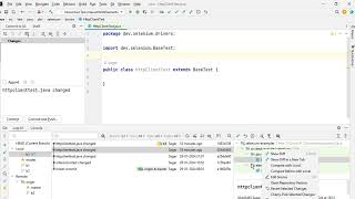 How to rollback git changes in Intellij IDEA project revert changes in specific commit