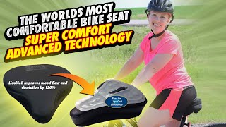 Ergo 21 Bicycle Seat Cushion | Stop Saddle Sores | Comfort & Pain Relief