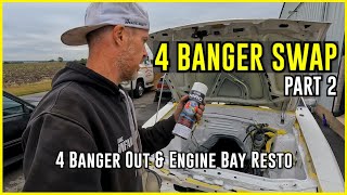 Foxbody 4 Cylinder to 5.0 V8 SWAP in Detail! - Part 2 Getting Your Car Prepped - TIPS05E84