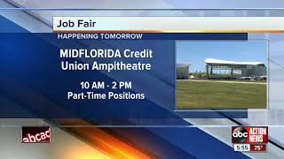 MIDFLORIDA Credit Union Amphitheatre hiring employees for concert season