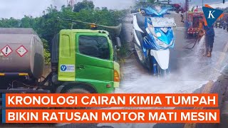 Kronologi Cairan Kimia Tumpah di Bandung Barat Bikin Ratusan Motor Mati Mendadak