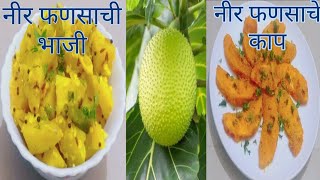 नीर फणसाची भाजी आणि नीर फणसाचे काप#breadfruit sabji \u0026 breadfruit fry# Malvani food express