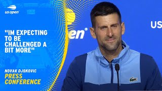 Novak Djokovic Press Conference | 2024 US Open Round 1