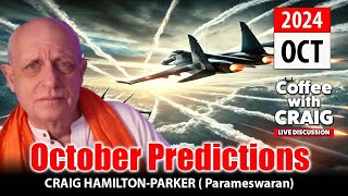 Iran Missile Strikes and More - Psychic Predictions: October 2024 | Coffee with Craig ☕