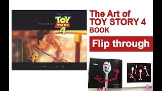 The Art of Toy Story 4 Art Book Flip Through