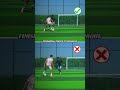 1v1 finishing touch techniques ⚽️. football footballskills soccer tutorial 1v1 shots