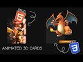 3D Card Animation On Mouse Hover Made With HTML and CSS | Best CSS Effects