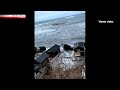 Japan earthquake: Video footage of tsunami on January 1ーNHK WORLD-JAPAN NEWS