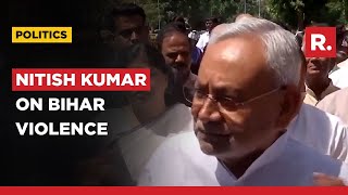 Bihar CM Nitish Kumar Speaks On Recent Incidents Of Violence In Nalanda And Rohtas