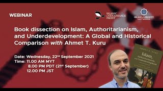 20210922-WEBINAR: Book dissection on “Islam, Authoritarianism, and Underdevelopment: