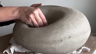 How to make Handbuildig pottery sculpture #pottery#ceramic#sculpture#handmade#hamsterkombat #diy