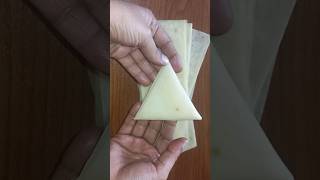 How to fold samosa |Easy samosa folding |Vlogs of Shama