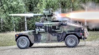 TOW Missile Shooting – Military Humvee TOW Missile Carrier