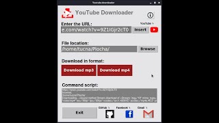 Python GUI YouTube Downloader