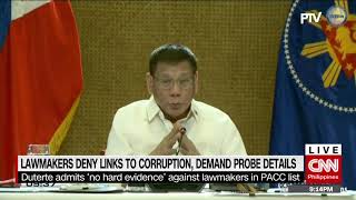 Lawmakers deny links to corruption, demand probe details