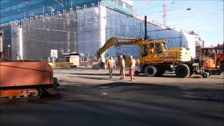 Mega gute Baustelle in Düsseldorf Berliner Allee Kreuzung Graf Adolf Straße