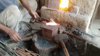 How to sharp blade of axe from file.#forging#handmade#sharp blade