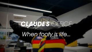 Claude's Office: When footy is life