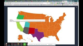 Instructions on Interactive Map