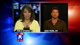 Gerard Butler promoting Gamer on FoxSD5