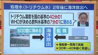 処理水と汚染水は違うの？なぜ処分しなくてはいけないの？　海洋放出が正式決定した原発処理水を深掘り (21/04/13 20:08)