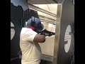 insane shooting in gun range with hash tag43